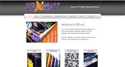 Desktop Screenshot of 3dxact.com